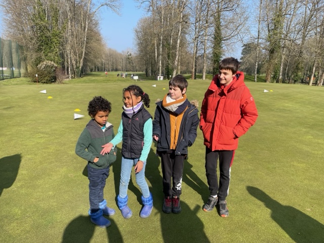 Ecole de Golf samedi 4 mars sous le soleil